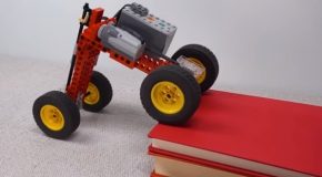 Guy Makes An Almost Perfect LEGO Car That Climbs Obstacles!