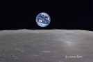 Looking At The “Earth Rising” From The Surface Of The Moon!