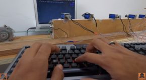 Satisfying Typing On A Typewriter Keyboard!