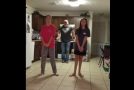 Kids Dancing Get Surprised When Dad Joins Them!