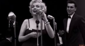 Rare Footage Of Marilyn Monroe Performing Live For The Soldiers In Korea!