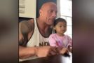 The Rock’s Daughter Refuses To Believe Her Father Is A Maui!