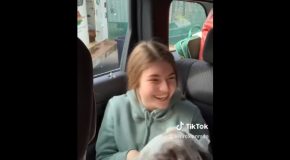 Father Embarrasses The Heck Out Of His Teenage Daughter!