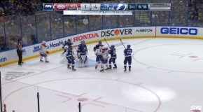 Brendan Gallagher Gets Injured And Bloodied After Getting Shoved In Ice
