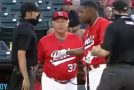 Umpire Ejects Manager Right When He Fixes His Broken Belt!