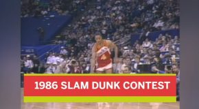 5″7′ Atlanta Hawks Wrecking It In The 1986 Slam Dunk Contest!