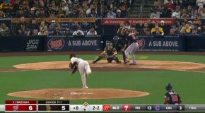 Fernando Tatis Jr’s Incredible Baseball Double Jump!