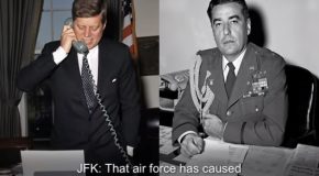 John F. Kennedy Scolds Air Force General For Buying Expensive Furniture