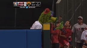 Series Of The Best MLB Mascot And Fan Interactions!
