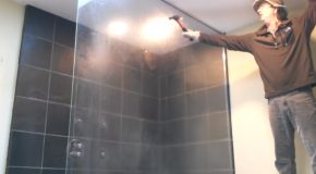 Shattering A Tempered Glass Shower Wall Door!