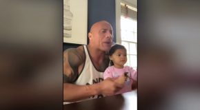 Dwayne Johnson’s Daughter Just Won’t Believe Her Father Is A Maui!