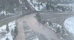 Highway Gets Destroyed In British Columbia