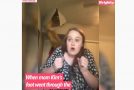 Mother Accidentally Falls Through Ceiling During Her Daughter’s Audition Video!
