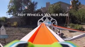 POV View Of A Hot Wheels Car On A Water Track!