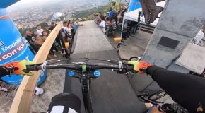 Incredibly Technical Urban Downhill Mountain Biking In Comuna 13 Medellin!