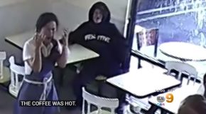 Donut Shop Owner Gets Hot Coffee Thrown At Her Face By Homeless Woman