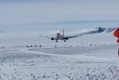 Incredible Footage Of B767 Airplane Landing And Taking Off In Antarctica!