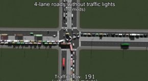 Measuring Traffic Flow At 30 Different 4-Way Junctions