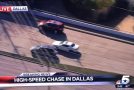 Minivan-Driving Woman Puts An End To A High Speed Chase In Dallas!