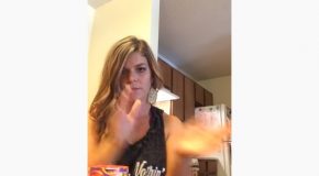 Boy Totally Ruins Mom’s Singing Video!