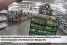Knife-Wielding Woman In A Walmart Gets Tasered By A Cop!