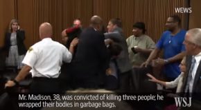 Father Can’t Hold Back From Attacking His Daughter’s Killer In Court