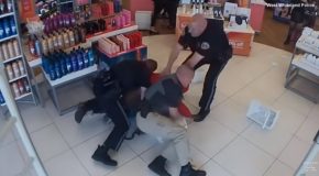 Cops Hide Out In A Cosmetics Store To Catch Grab And Go Thieves!