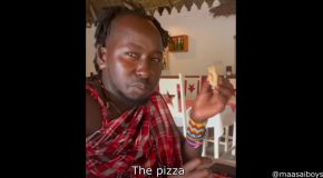 People From African Tribes Try Pizza For The First Time!