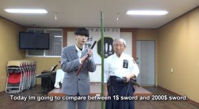 Comparing A $1 Sword Vs A $2000 Sword!