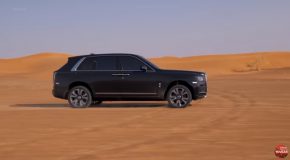 Driving A Rolls Royce Cullinan SUV In The Desert!