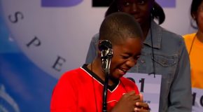 Word On A Spelling Bee Competition Makes This 11-Year-Old Laugh!