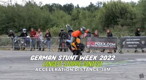 Longest Stoppie Competition From German Stunt Week 2022!