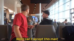 Man Goes Around And Buys Tickets For People Heading Home For Thanksgiving!