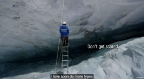 Climbers Cross The Deadliest Slopes On Mount Everest
