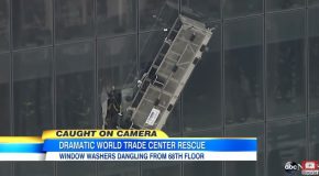 Dramatic Rescue Of Window Washers At The World Trade Center
