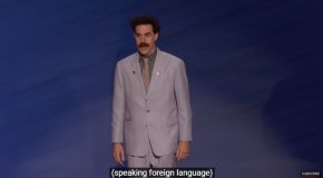 Borat Honouring The Band U2 Is The Best Thing That Ever Happened!
