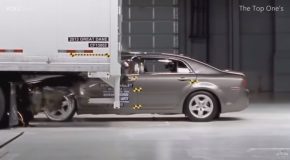 Crash Testing A Car Vs A Truck