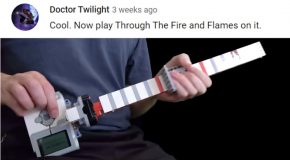 LEGO Block Guitar With A Ton Of Edits Equals Epicness