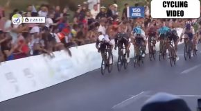 Cyclist Fabio Jakobsen Gets Slapped In The Face By A Spectator During A Race
