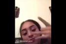 Woman Shoots Her Phone During An Instagram Livestream