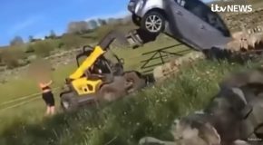 Farmer Flipped A Car Off His Property, Found Not Guilty Of Any Crimes