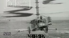 Examples Of Helicopters From The 1920s Trying To Take Off