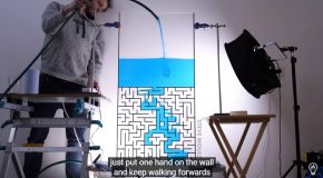 Is It Possible To Solve A Maze Using Water?