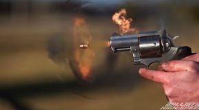 Shooting Bullets Captured In Super Slow Motion