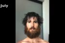 Man Doesn’t Shave For 6 Months During The Lockdown Timelapse