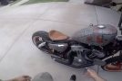 Outrageous Custom Motorcycle With A Suicide Shifter