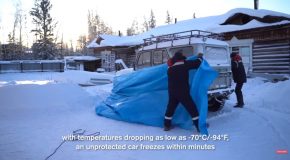 What It’s Like To Drive A Car In -50°C In Yakutia, Siberia