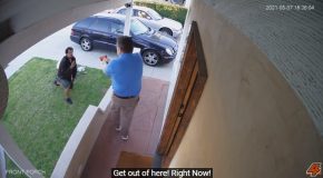 Man Stops A Home Intruder With A Byrna