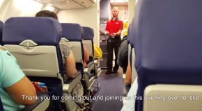 Flight Attendant Turns Out To Be One Funny Guy