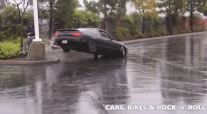 How Exactly Not To Drift A Car!
